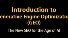 Introduction to Generative Engine Optimization (GEO)