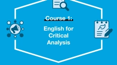 English for Critical Analysis