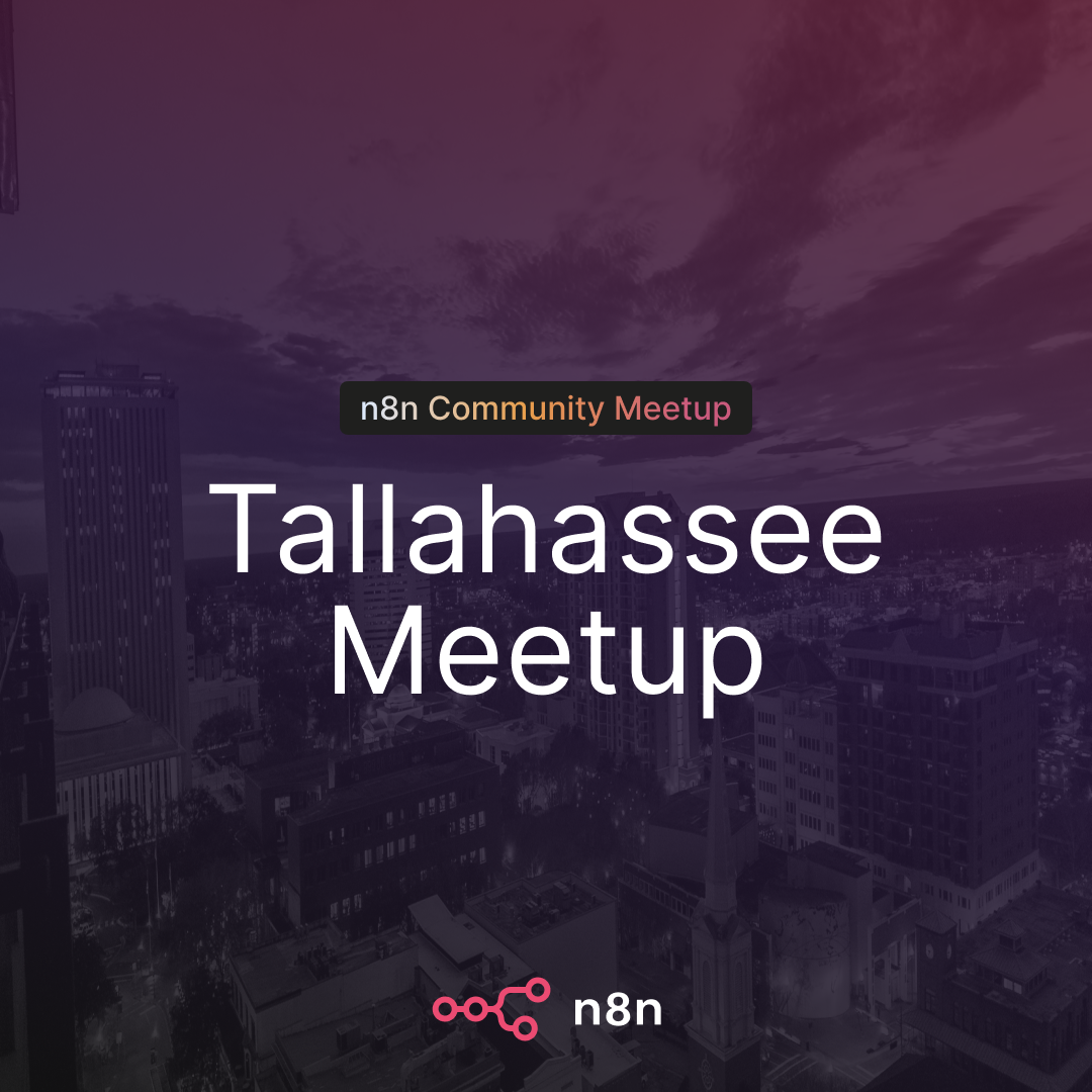 n8n Noche de Automatización en Tallahassee