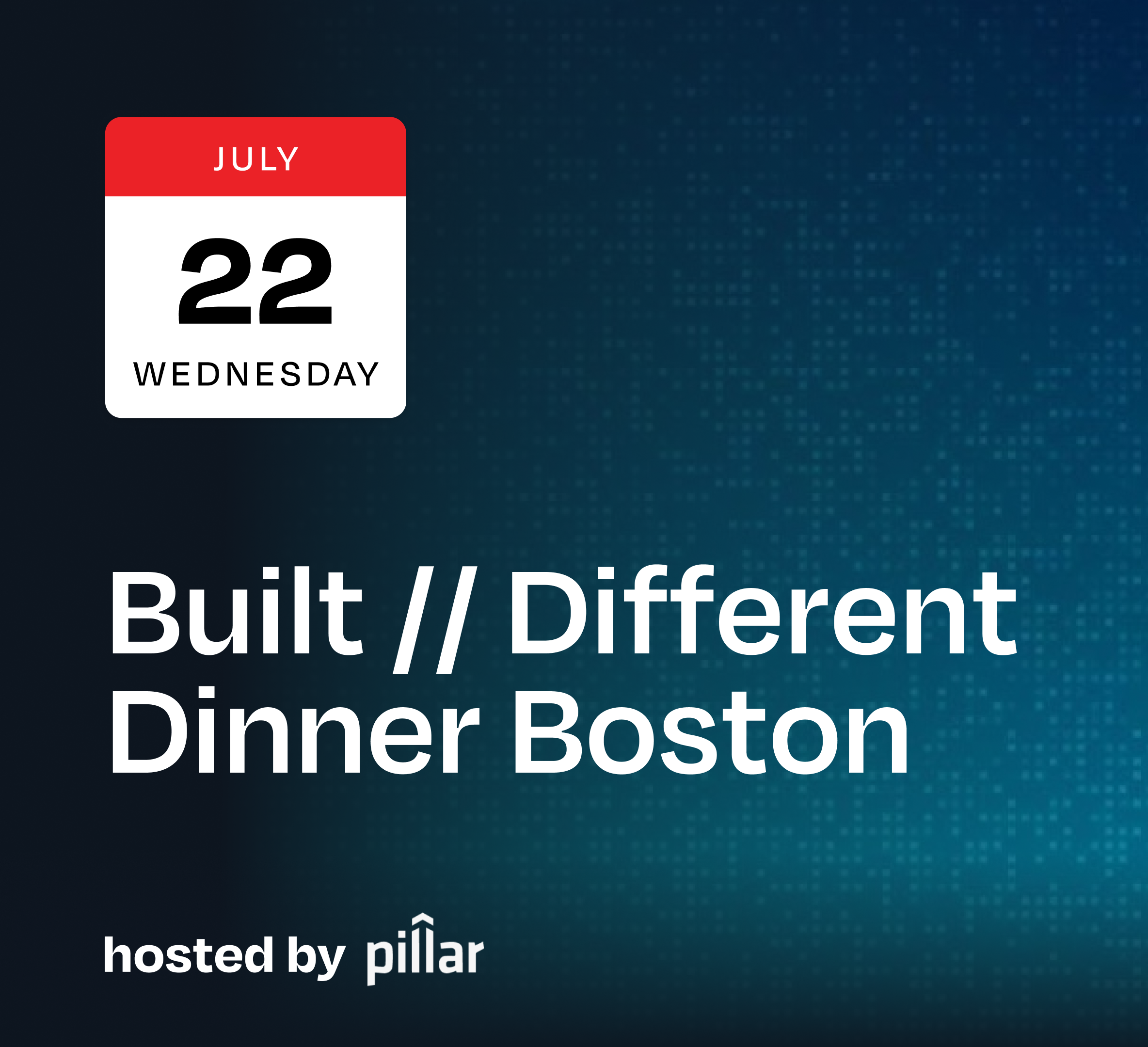 Cena Construida // Diferente: Boston