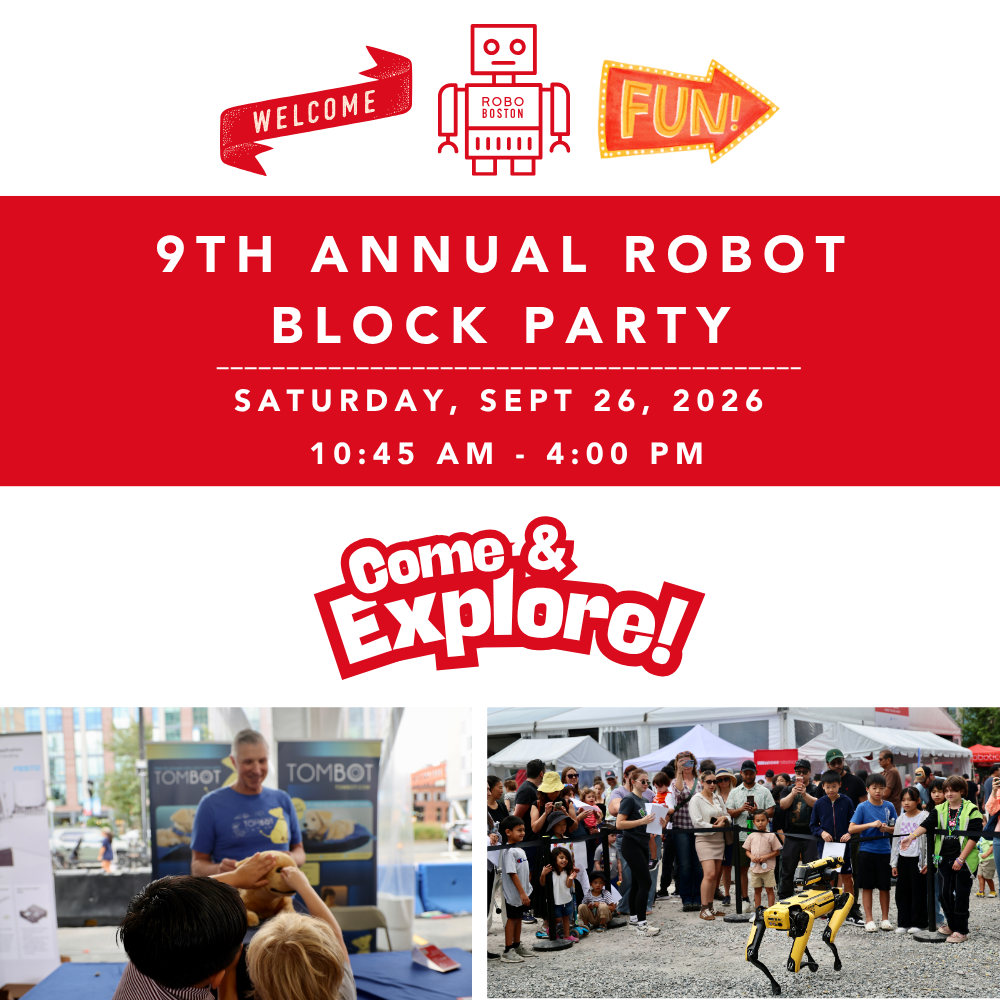 RoboBoston: 9. jährliche Robot Block Party!