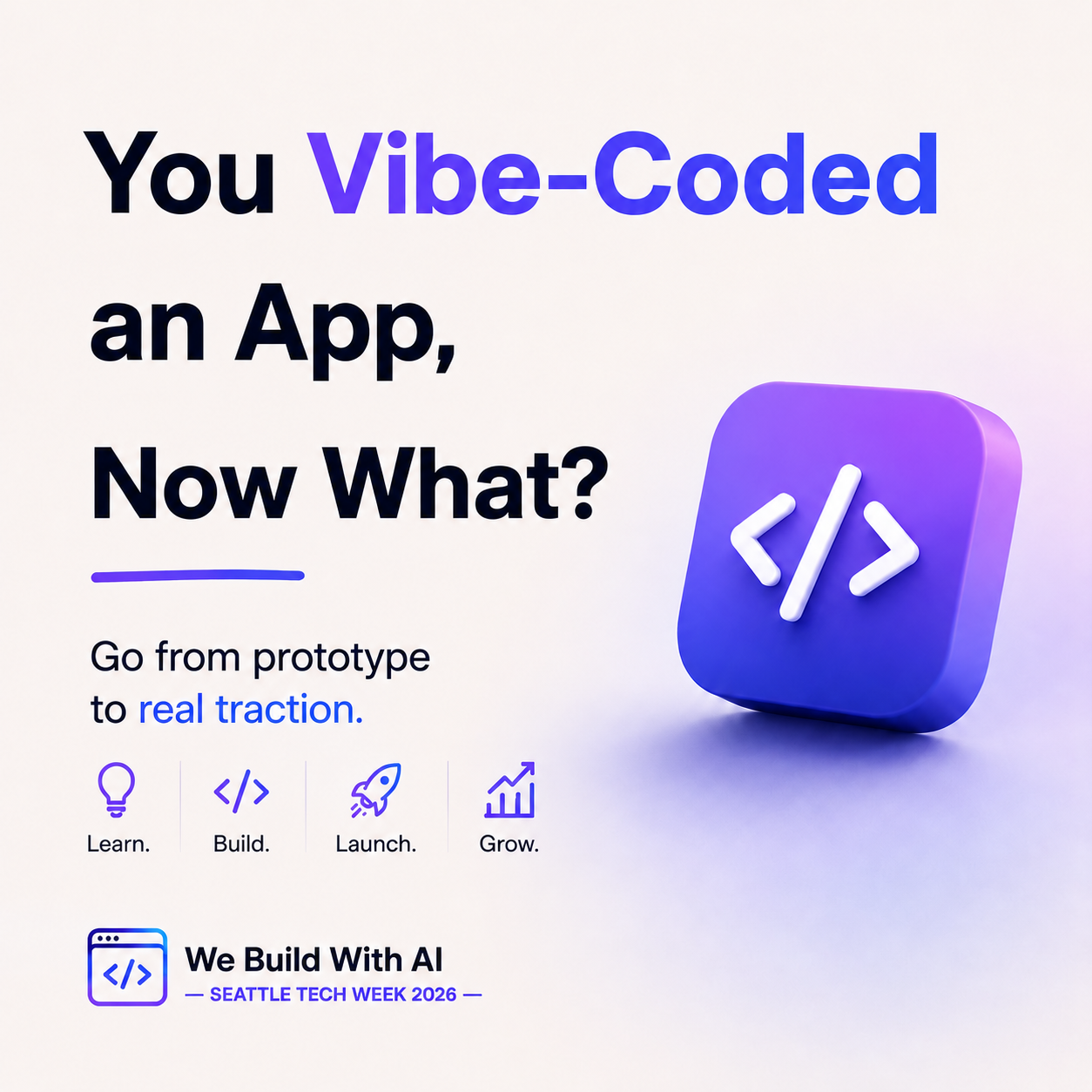 Du hast eine App vibe-codiert, was nun? | Wir bauen mit KI
