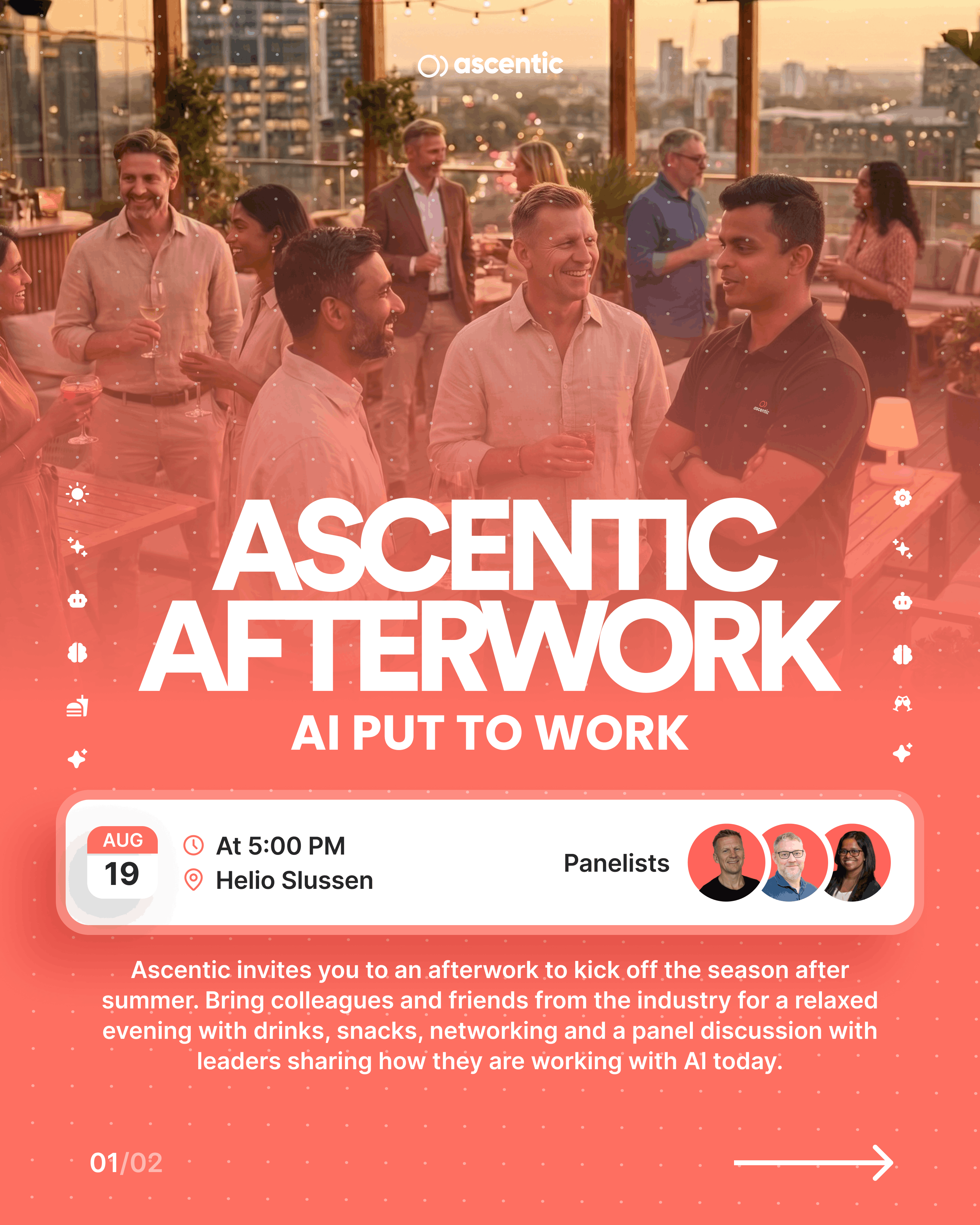 Ascentic Afterwork : AI à l'œuvre