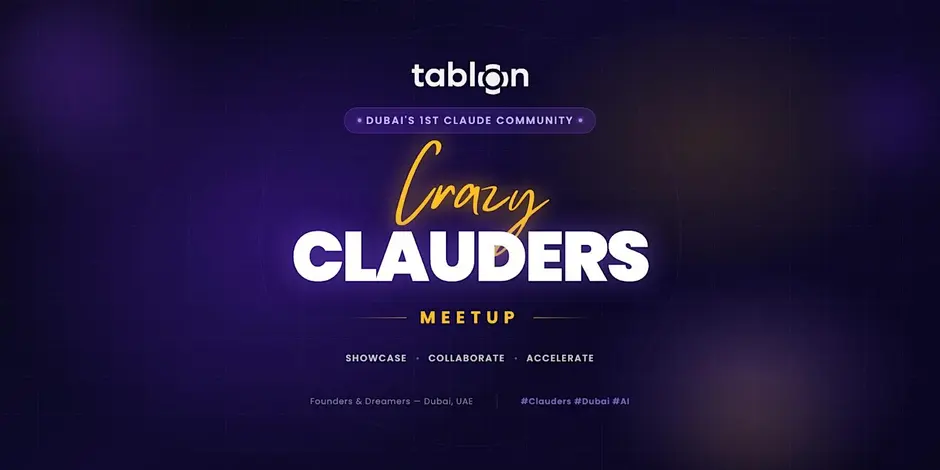 Crazy Clauders | 1er Meetup des Clauders de Dubaï