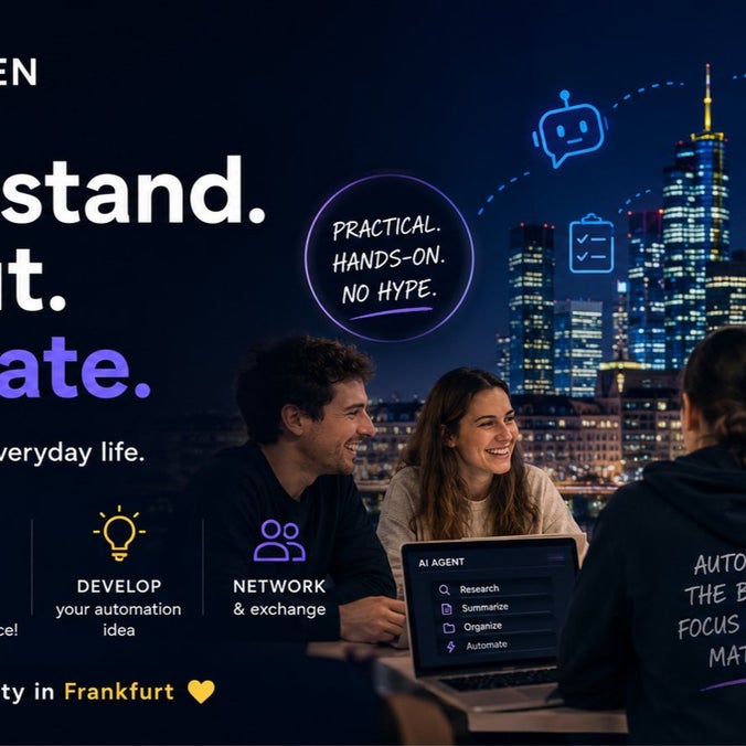 AI Agents in Action – Brunch & Build at Extrablatt, Bockenheimer Warte