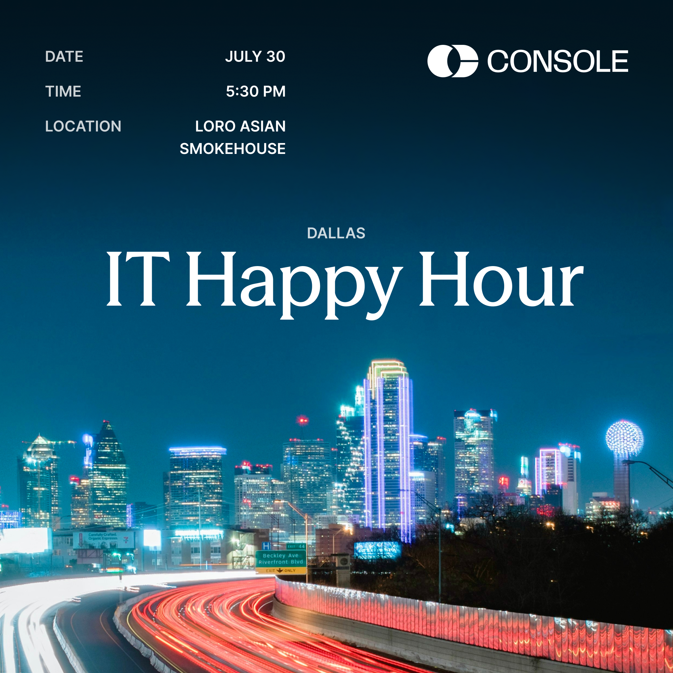 Heure Heureuse IT et SecOps Dallas