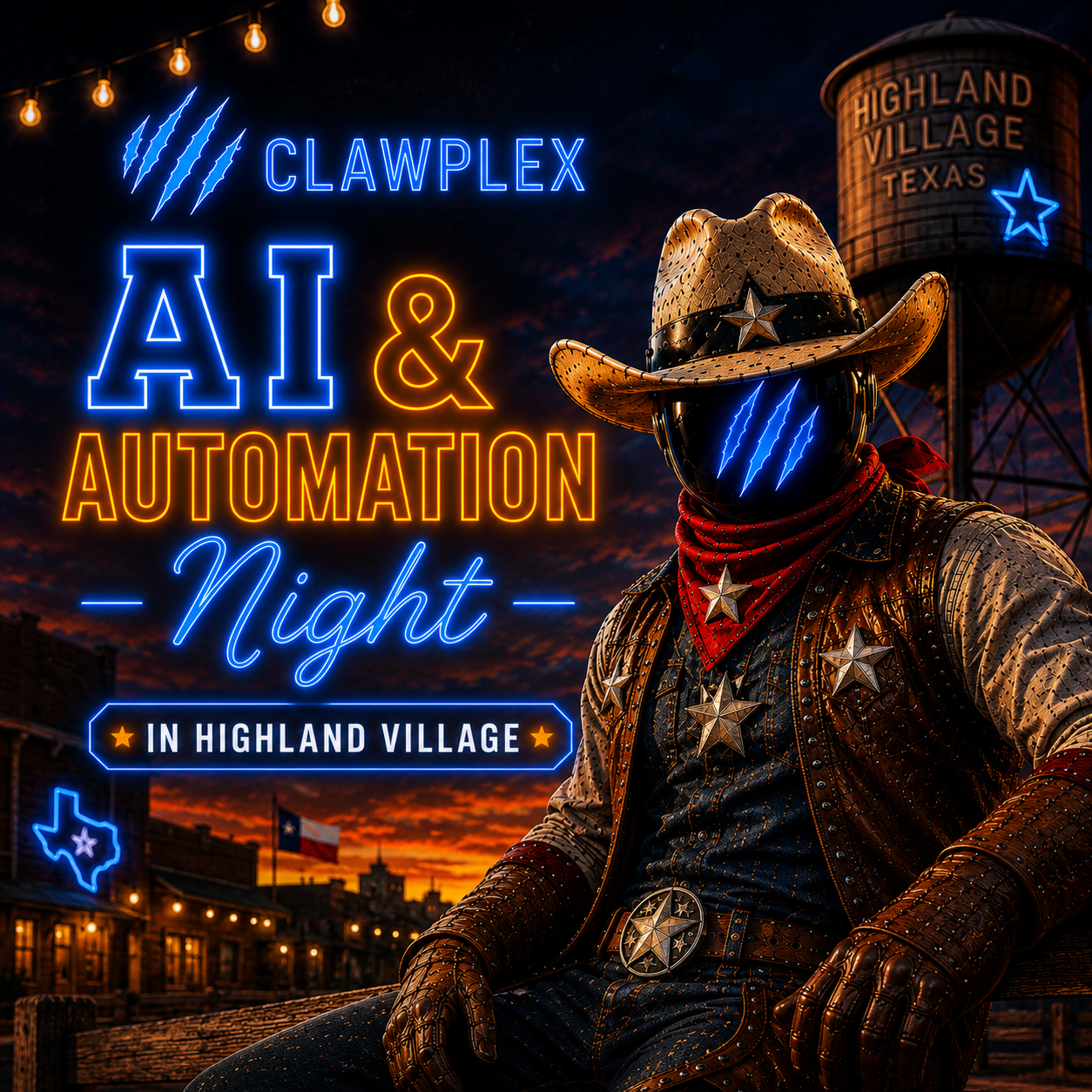 AI & Automation Night — ClawPlex Meetup in Highland Village