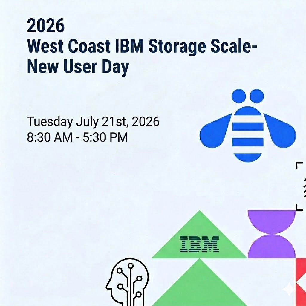 Seminario para Nuevos Usuarios sobre Almacenamiento de Datos y IA de IBM en la Costa Oeste 2026