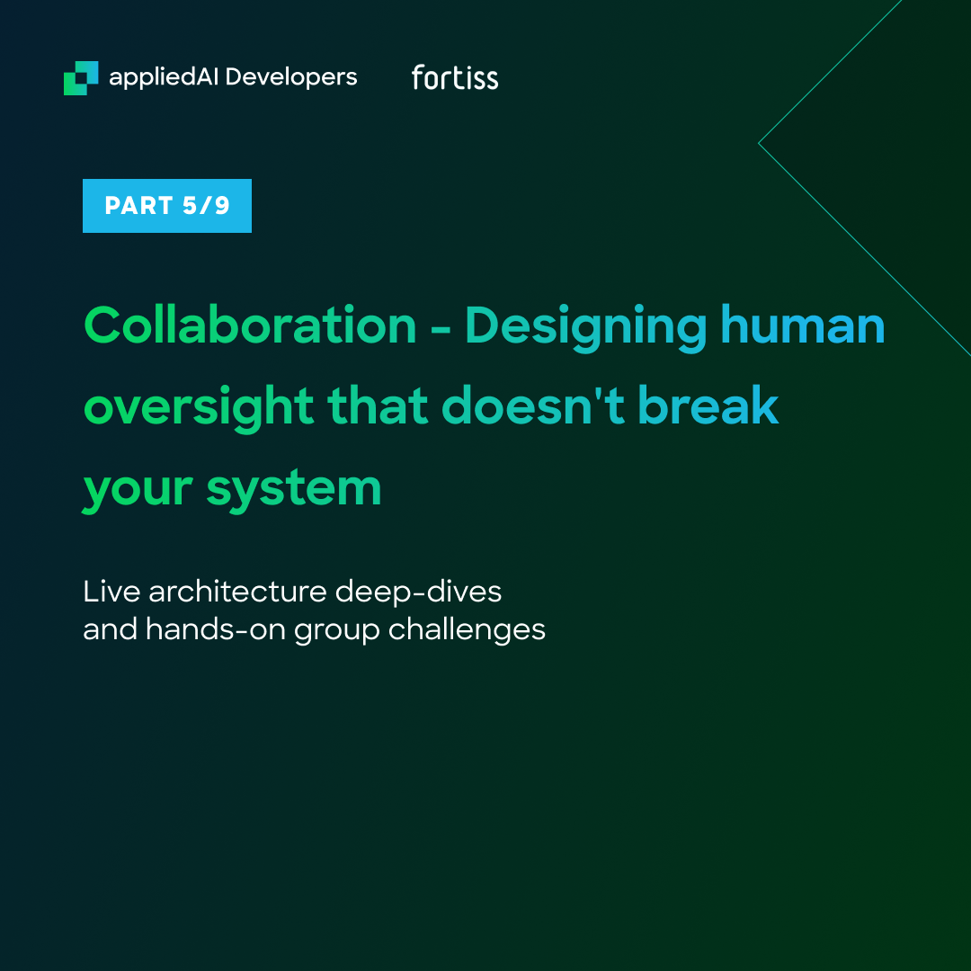 appliedAI Developers Meetup @ Munich