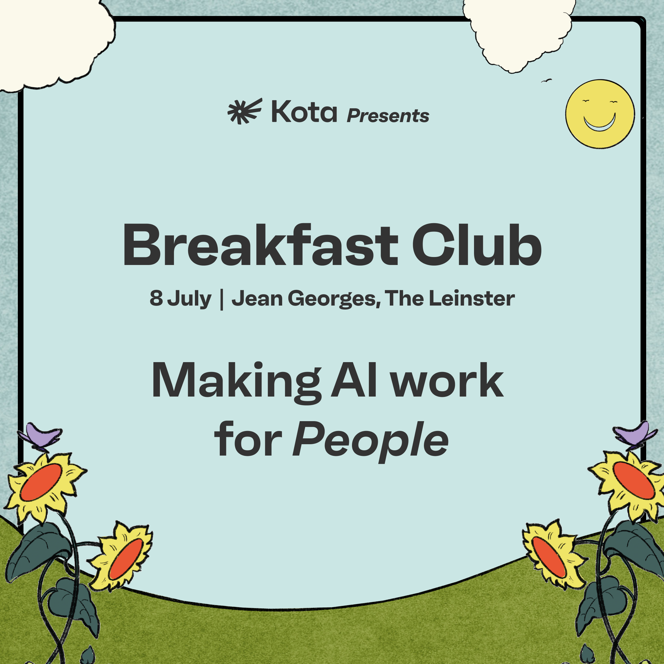 Breakfast Briefing | Making AI work for People