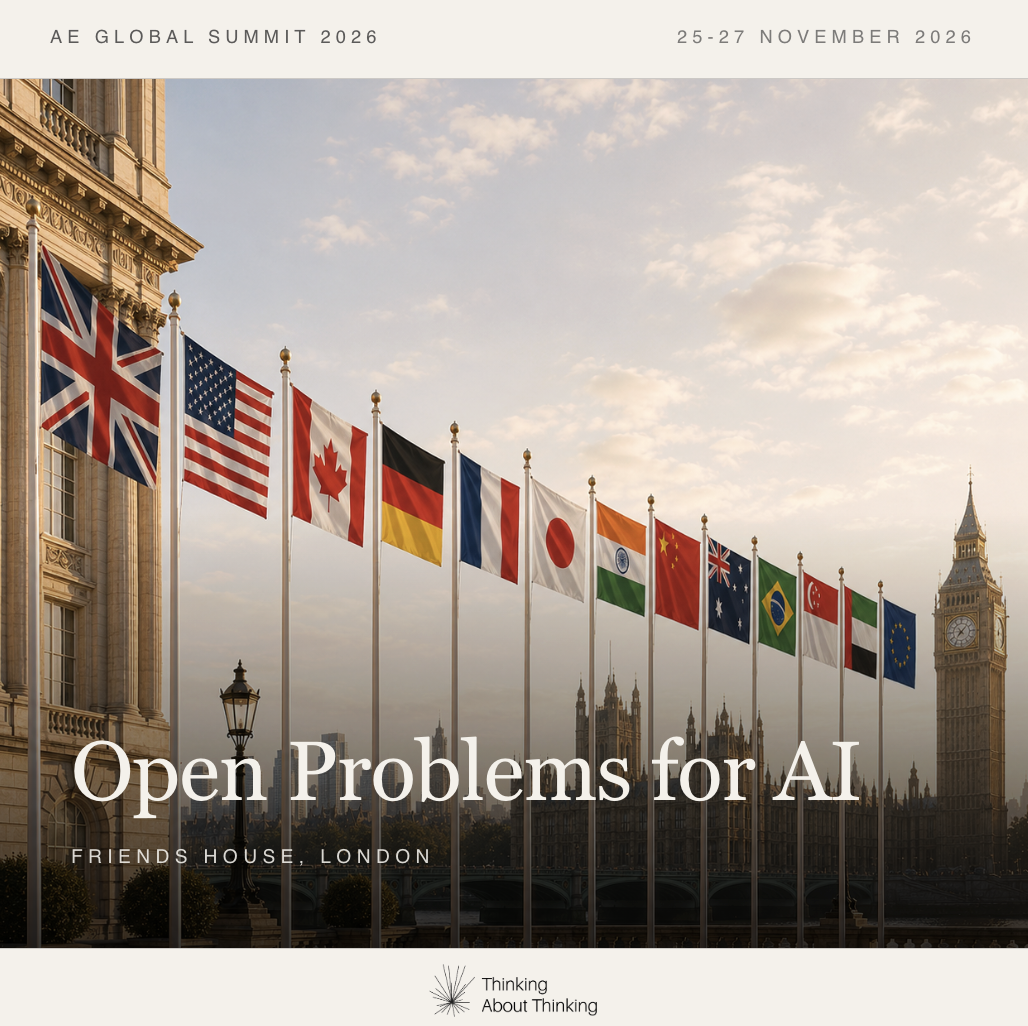 AE Global Summit 2026 Open Problems For AI | 25–27 November