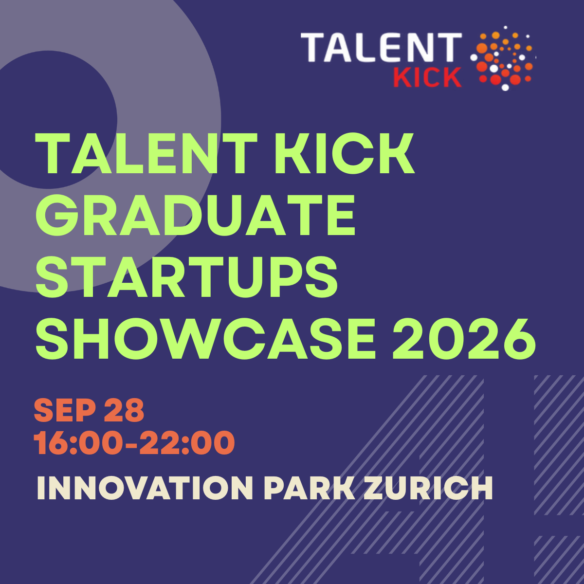 Exhibición de Startups Graduadas de Talent Kick 2026